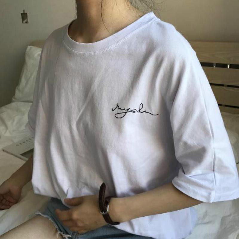 プリントシンプル着心地いいコットン超お得なＴシャツ